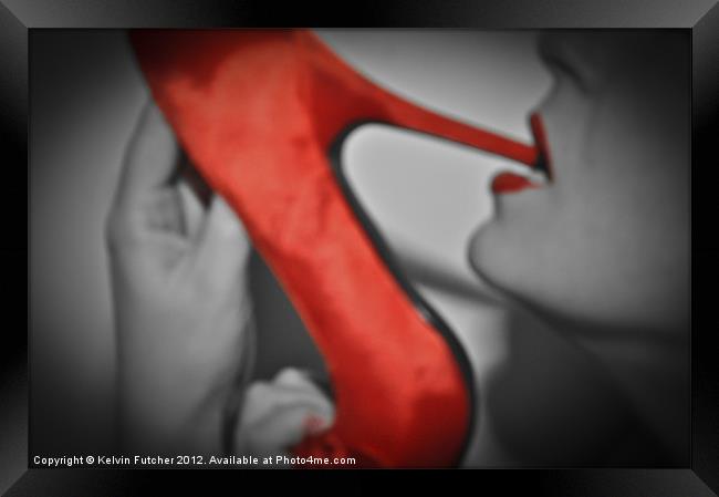 Sexual Intrigue Framed Print by Kelvin Futcher 2D Photography
