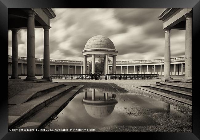Eaton Park Bandstand, Norwich Framed Print by Dave Turner