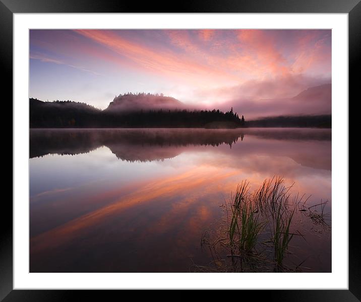 Heavens Unfolded  Framed Mounted Print by Mike Dawson