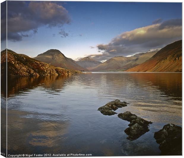 Wastwater Canvas Print by Creative Photography Wales