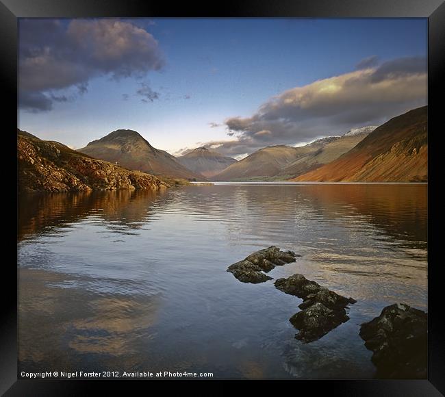 Wastwater Framed Print by Creative Photography Wales