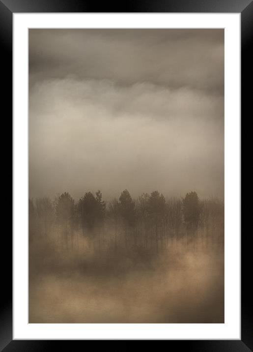 Fog Wall Framed Mounted Print by Natures' Canvas: Wall Art  & Prints by Andy Astbury