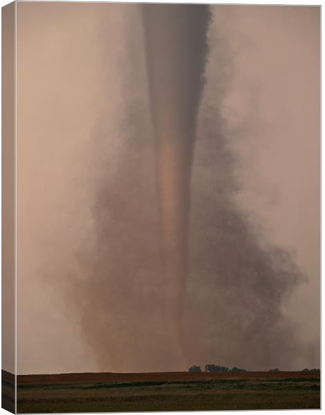 Tornado Canvas Print by mark humpage