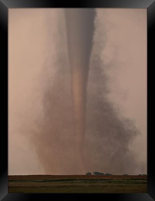 Tornado Framed Print by mark humpage