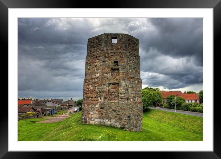 Berwick Bell Tower Framed Mounted Print by Tom Gomez