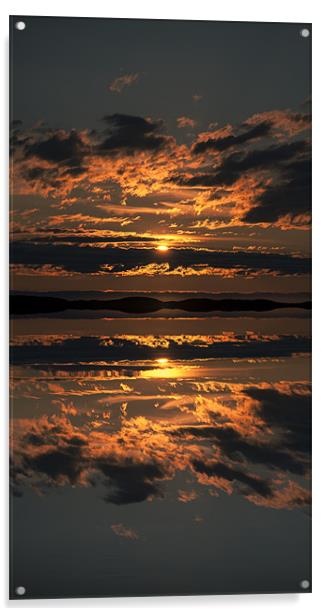 False Sunset Acrylic by Natures' Canvas: Wall Art  & Prints by Andy Astbury