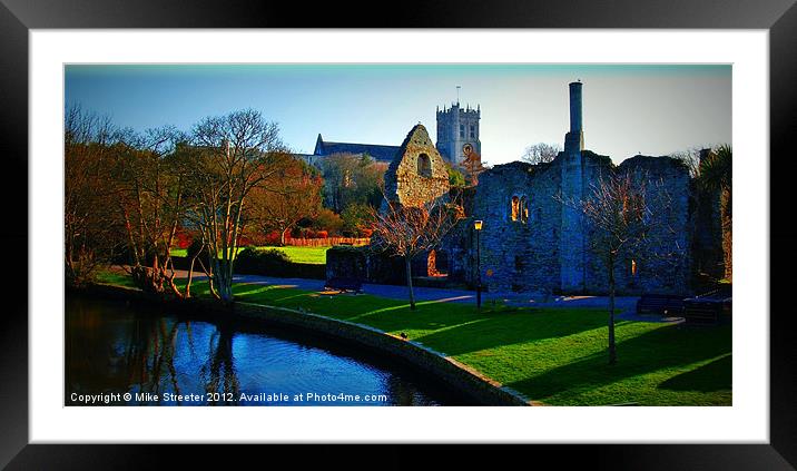 Ruined Gatehouse Framed Mounted Print by Mike Streeter
