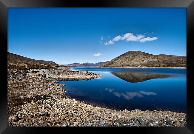 Loch Reflections Framed Print by Jacqi Elmslie