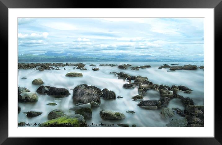 The river of souls Framed Mounted Print by Kenny Partington
