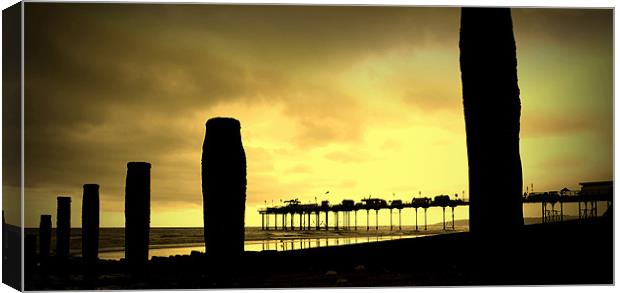 Teignmouth Pier Canvas Print by Andy Evans Photos