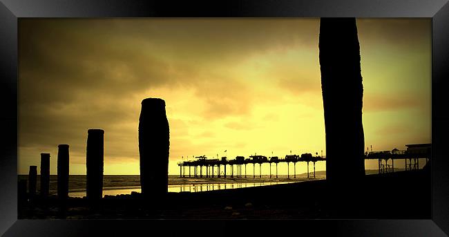 Teignmouth Pier Framed Print by Andy Evans Photos
