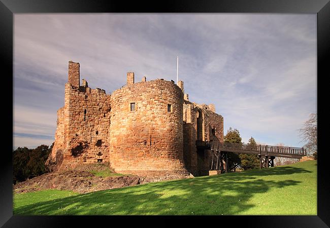 Dirleton Castle Framed Print by Maria Gaellman