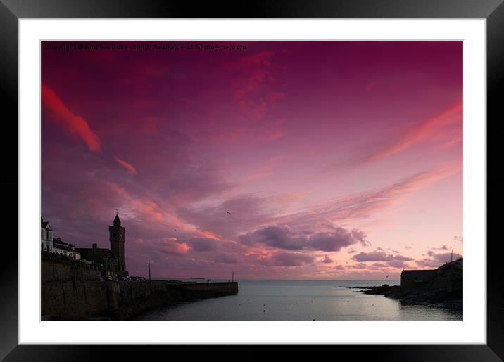 Beautiful Sky Framed Mounted Print by Andrew Driver