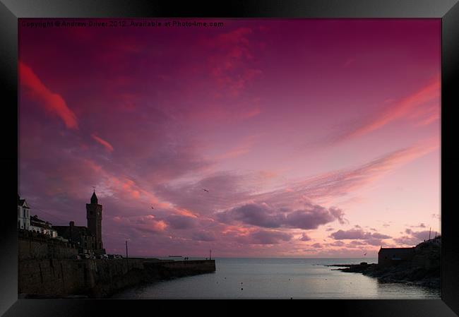 Beautiful Sky Framed Print by Andrew Driver
