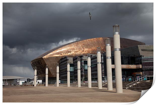 Cardiff Bay Print by Gail Johnson