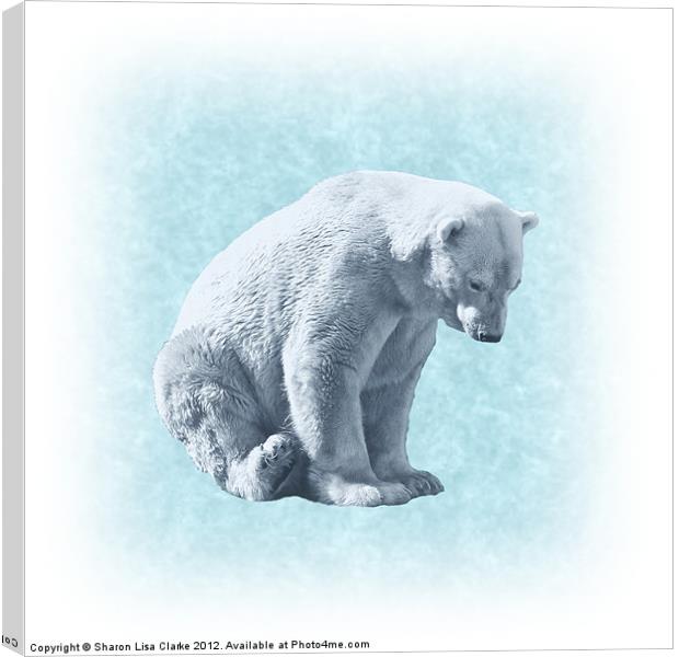 Bear Canvas Print by Sharon Lisa Clarke