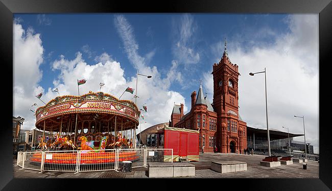 Cardiff Bay Framed Print by Gail Johnson