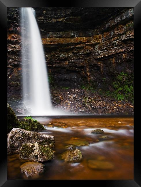 A Silky Symphony of Water Framed Print by Jim Round