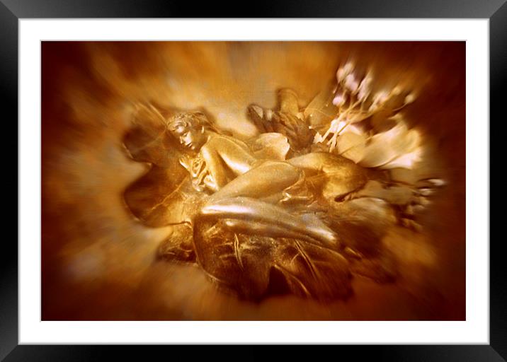 Golden Slumbers Framed Mounted Print by Jacqui Kilcoyne