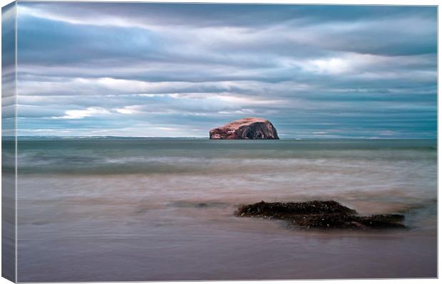 The Bass Rock from Seacliff Canvas Print by Aj’s Images