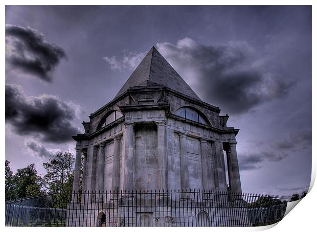 The Darnley Mausoleum Print by Brian Fuller