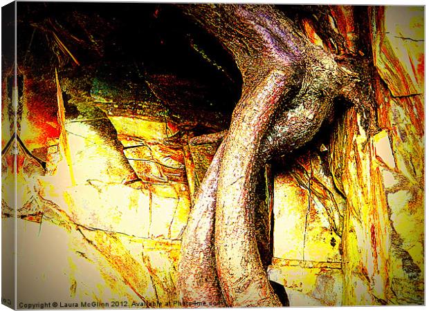 Entwined Canvas Print by Laura McGlinn Photog