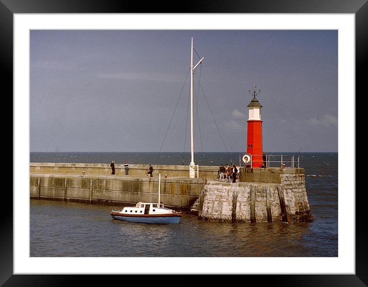 Watchet, Somerset Framed Mounted Print by Derek Vines