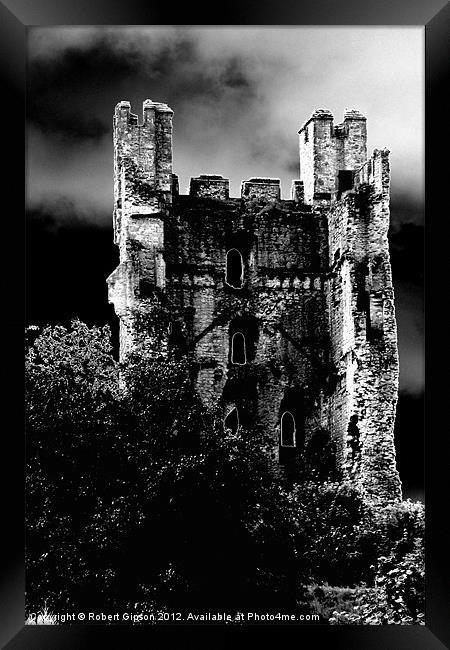 Helmsley Castle Framed Print by Robert Gipson