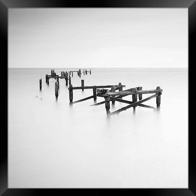 The Old Pier Framed Print by Dave Wragg