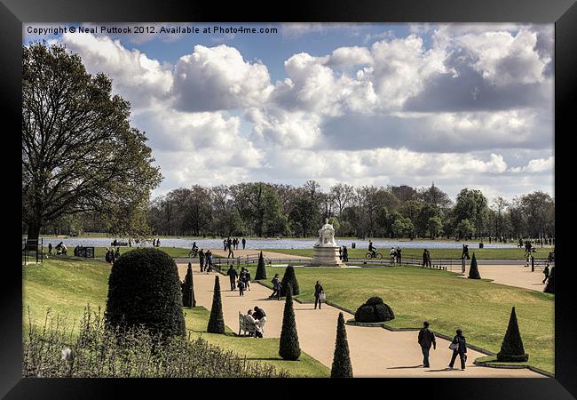 Park Life Framed Print by Neal P