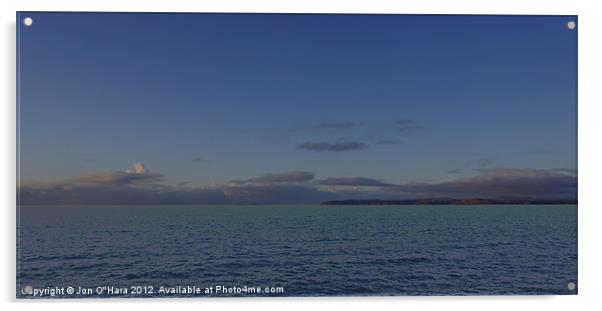 HEBRIDES VIEWS FROM THE MINCH 3 Acrylic by Jon O'Hara