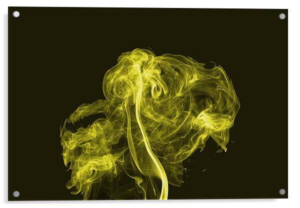 Explosive Yellow Acrylic by Steve Purnell