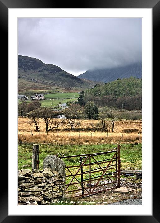 Snowdonia National Park 2 Framed Mounted Print by Lucy Antony