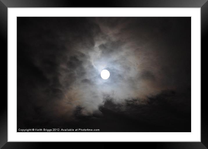 Moonlighting Framed Mounted Print by Keith Briggs