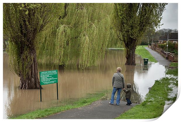 Where has the Park Gone? Print by Richard Thomas