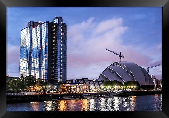 Crowne Plaza and Armadillo Framed Print by Patrick MacRitchie