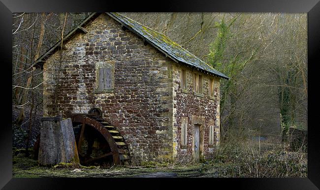 Old Water Mill Framed Print by Colin Tilley
