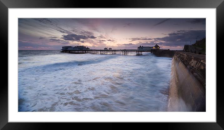 Tides High Framed Mounted Print by Simon Wrigglesworth