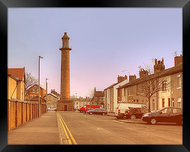 The Pharos Lighthouse. Framed Print by Jacqui Kilcoyne