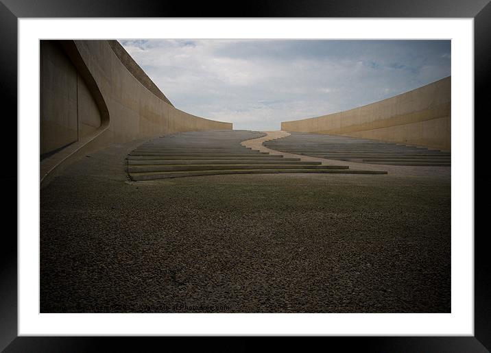 amphitheatre Framed Mounted Print by Jo Beerens