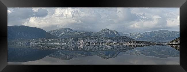 Panoramic Reflections Framed Print by Natures' Canvas: Wall Art  & Prints by Andy Astbury