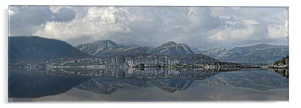Panoramic Reflections Acrylic by Natures' Canvas: Wall Art  & Prints by Andy Astbury