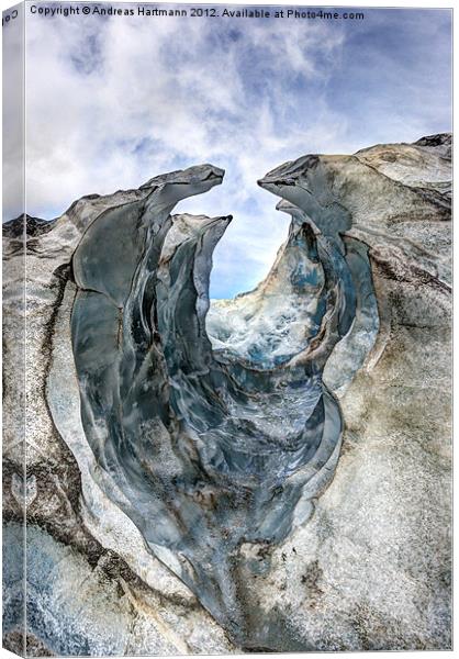 Franz-Josef Glacier Canvas Print by Andreas Hartmann