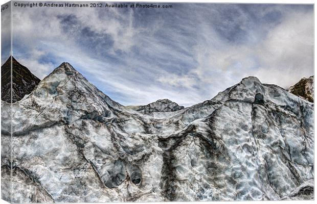 Franz-Josef Glacier Canvas Print by Andreas Hartmann