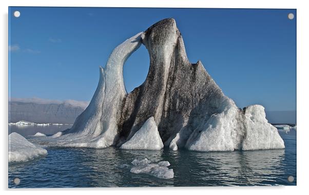 Iceberg Kiss Acrylic by mark humpage