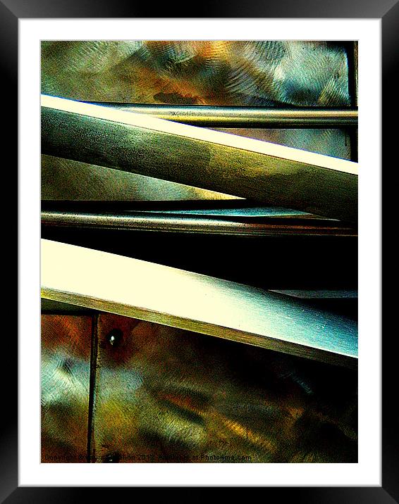 Burnished Metal Framed Mounted Print by Laura McGlinn Photog
