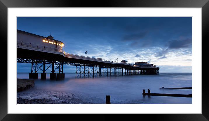 Cromer Pier - May Sunrise Framed Mounted Print by Simon Wrigglesworth