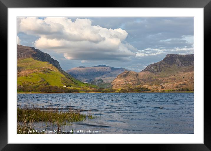 Clouds over snowdon Framed Mounted Print by Rory Trappe