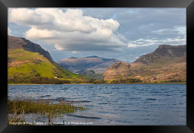 Clouds over snowdon Framed Print by Rory Trappe