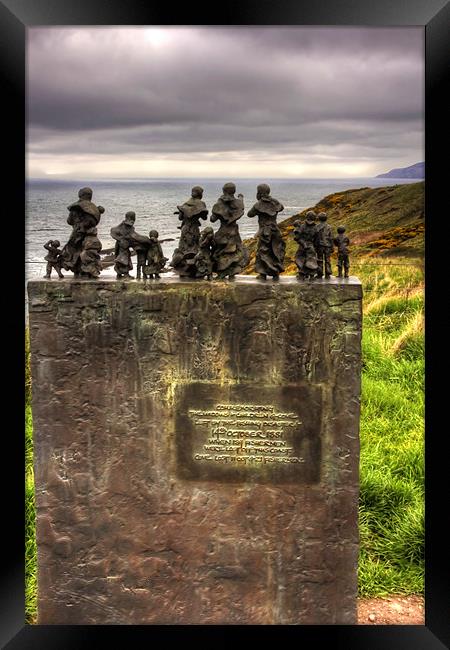 The Memorial at Cove Framed Print by Tom Gomez